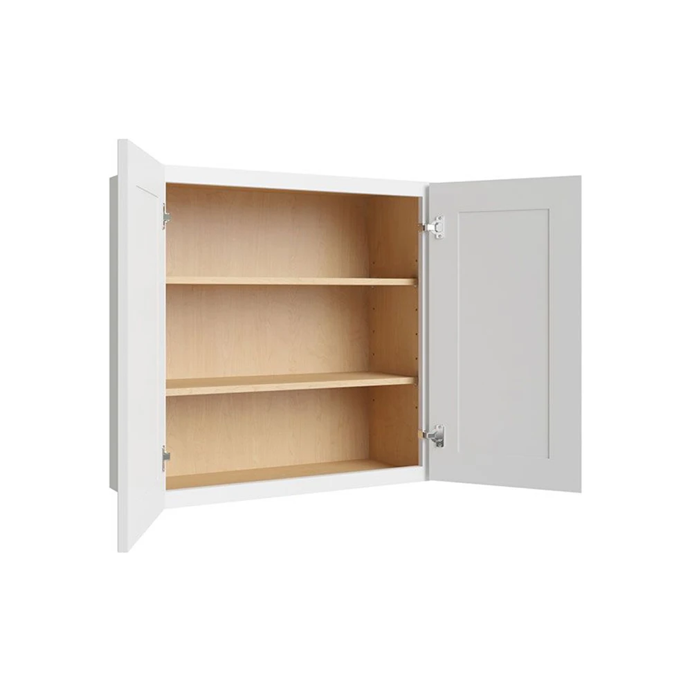 New Design Elegant White Classic Shaker Wall W3030 With 2 Doors