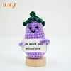 eggplant without wood base