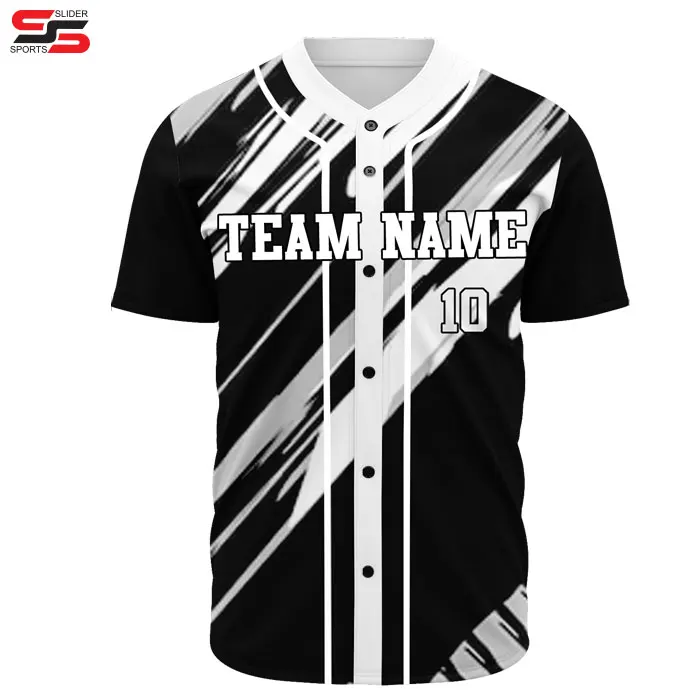 Sublimation Printing Wholesale Custom Baseball Jerseys Wholesale