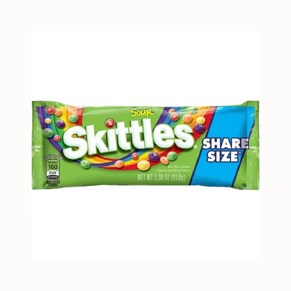 Skittles Sours Singles Chocolate Original,Kit Kat Chunky,Bounty & Twix