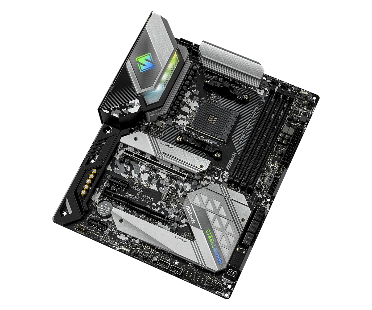 AS Rock B550M Steel Legend - Premium MATX Motherboard
