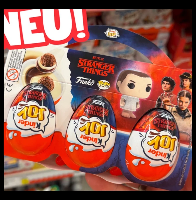 En İyi Kinder Joy Çikolatalı Sürpriz Yumurta Stranger Things T1 72
