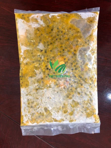 BEST PRICE in MERRY CHRISTMAS DAY-HIGH QUALITY FROZEN PASSION FRUIT-VIET THIEN PHU