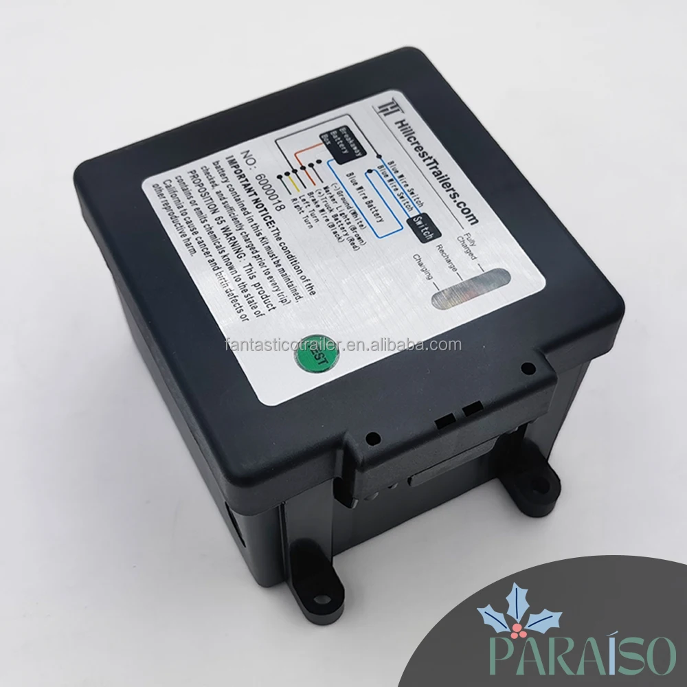 12v Towing Float Boat Trailer Electric Brake Controller Break Away