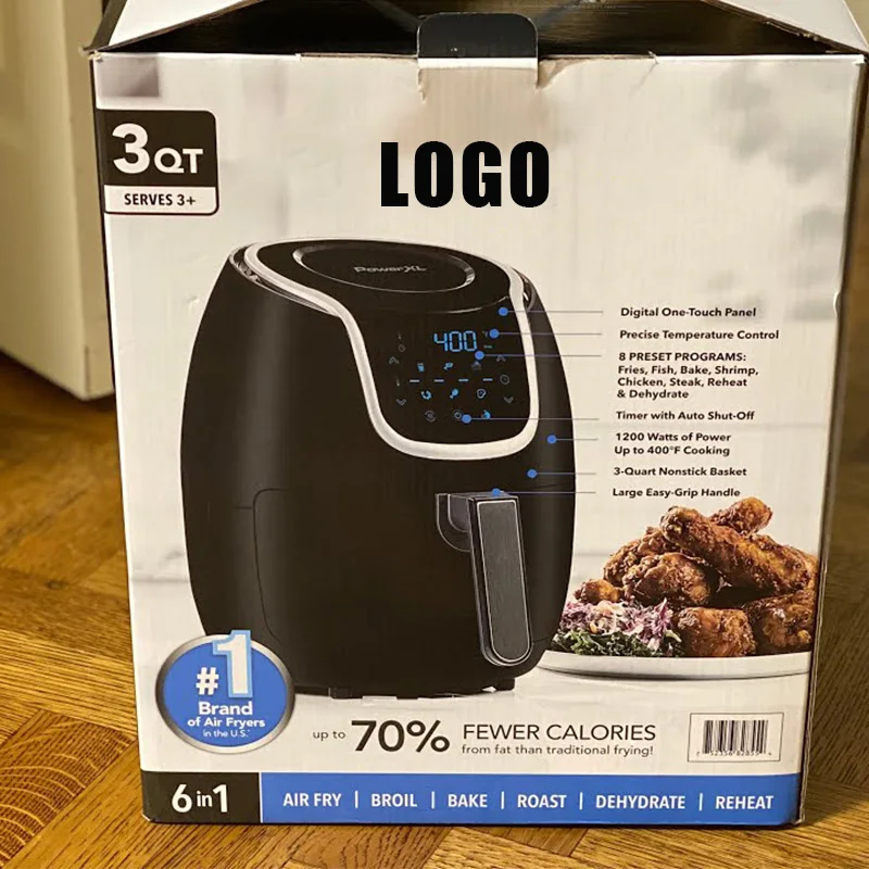 Digital Air Fryers 4.5l 1400w Capacity Multifunctional Touch Screen Hot