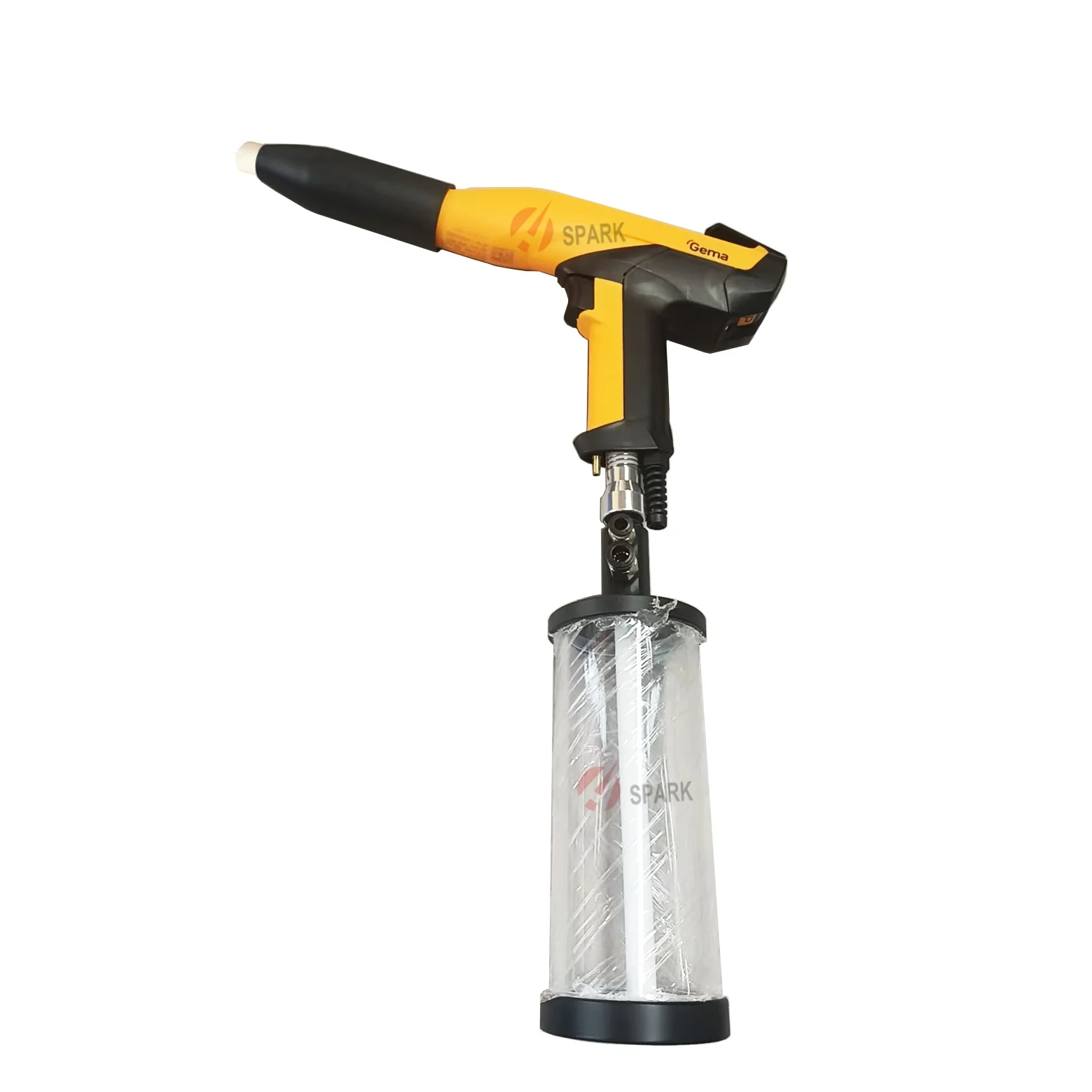 Lab Gun Electrostatic Powder Coating Spray Gun for Super corona Gun OptFlex OptStar CG06