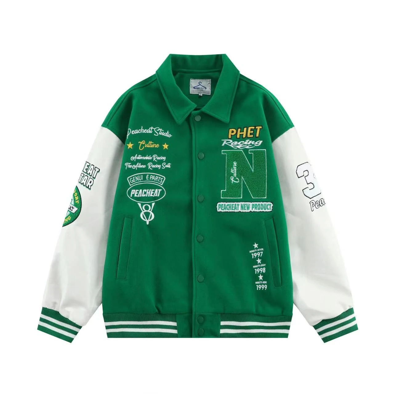 Plus Size Men's Versity College Jackets Wholesale Blank Varsity Jackets