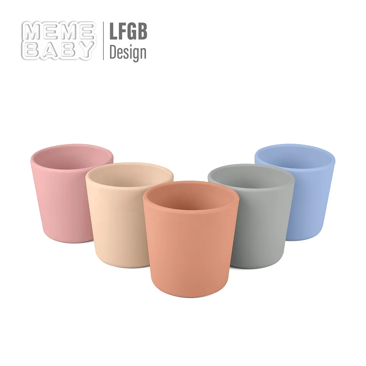 Детская силиконовая чашка