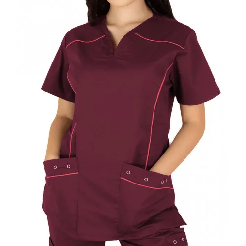 New Style Stylish Dental Medical Uniform Women Scrub Set Womens Surgery
