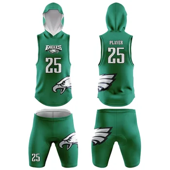 Custom team name & number sublimation printing 7V7 7 on 7 Football uniforms in new design high quality 7on7 uniform