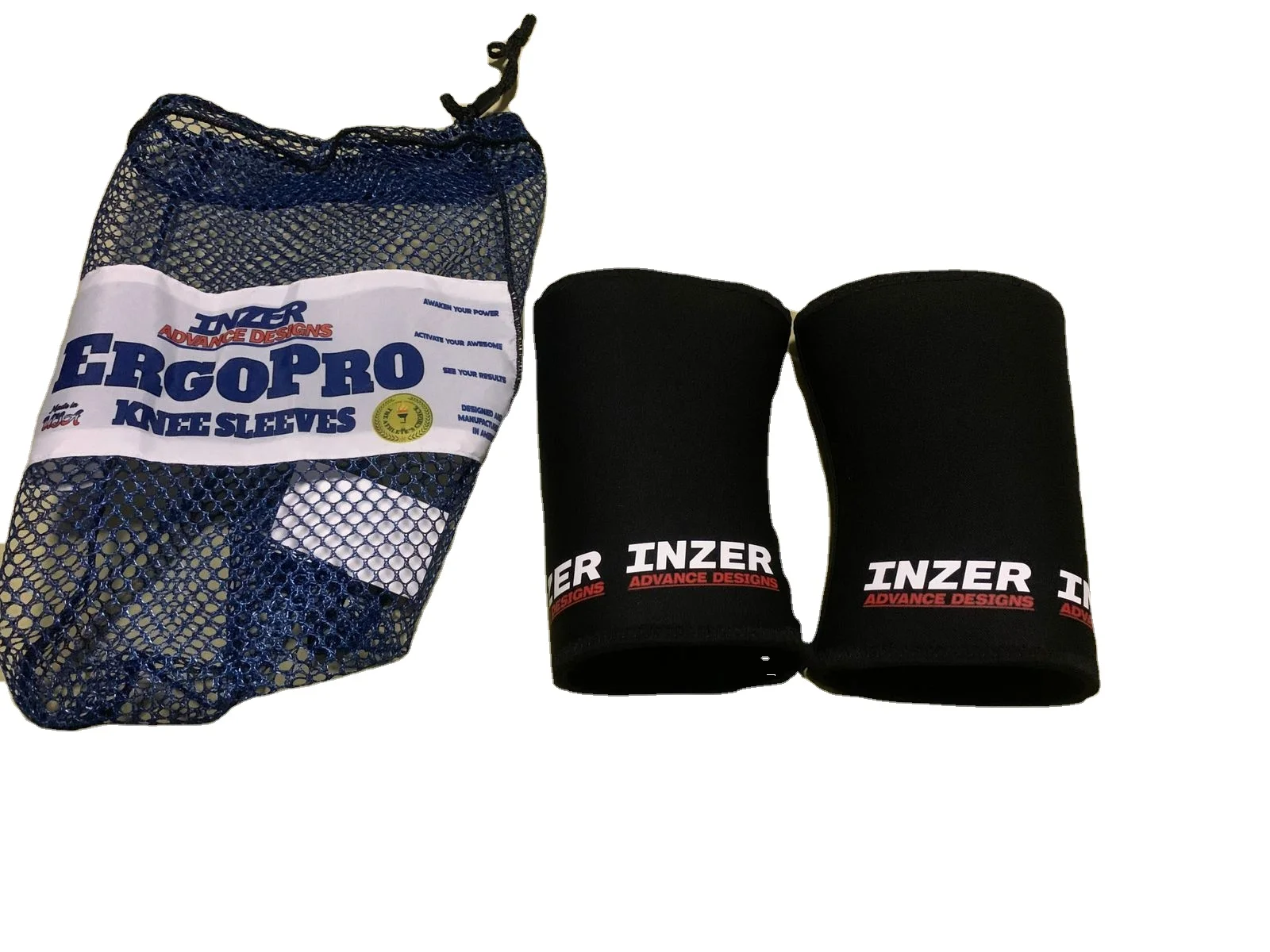 INZER ErgoPro Knee Sleeves- MADE IN U.S.A.