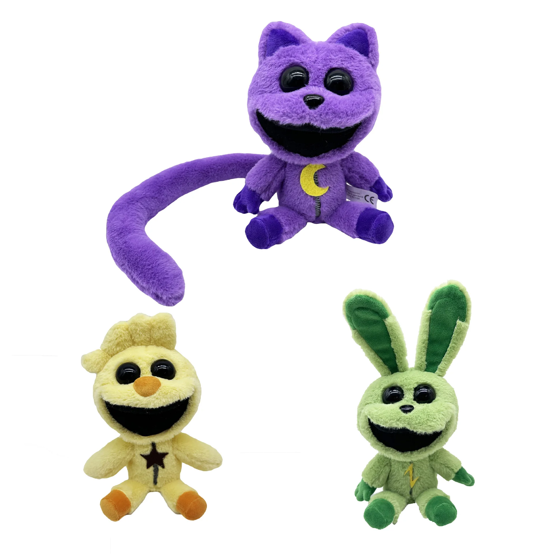 Wholesale Monster Smiling Critters Plush Toy Stuffed Cartoon Smiling ...