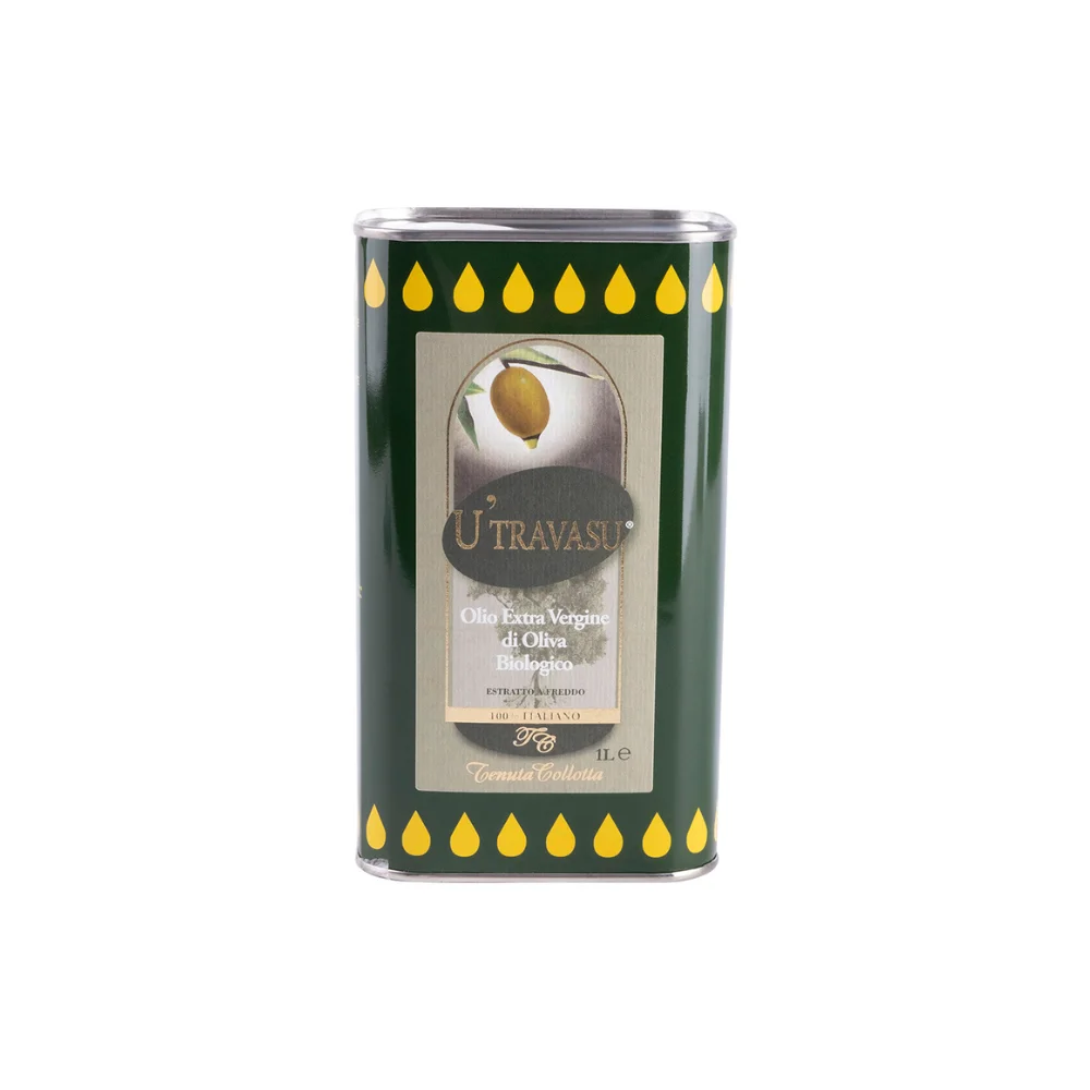 Высококачественное оливковое масло первого отжима, сделанное в Италии U'Travasu 100% премиум-класса, оливковое масло, эвотин 1 л