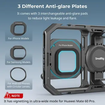 SMALLRIG 67mm Strong Magnetic Two-Way Attraction Filter Ring Adapter for Universal Mobile Video Cage 4597 4704 4596 detail image