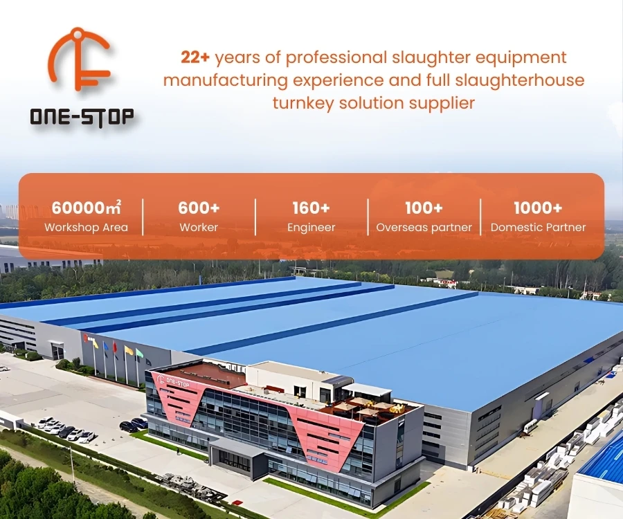 New complete pig slaughtering equipment for slaughterhouses and meat processing plants
