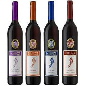 Best Italian Sparkling Wine Pinot Grigio Restaurant Barefoot Pink Moscato Rose Wine 75cl High Quality Bottle