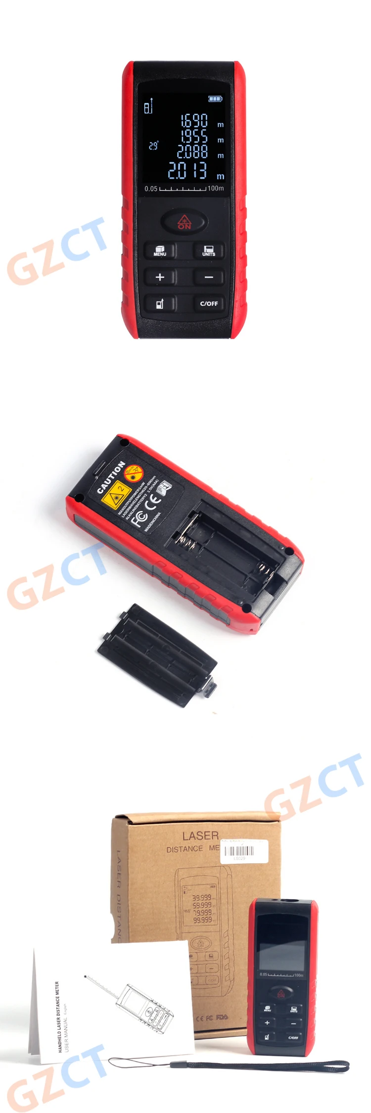 Mini Handheld Digital Laser Distance Meter Sight Measure Tool Laser ...