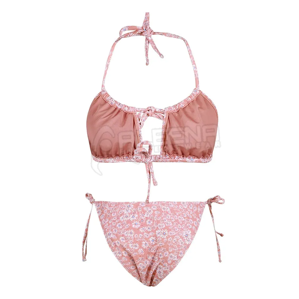 Made In Pakistan 2022 Sublimated Printing Design Women's Sports Bikini