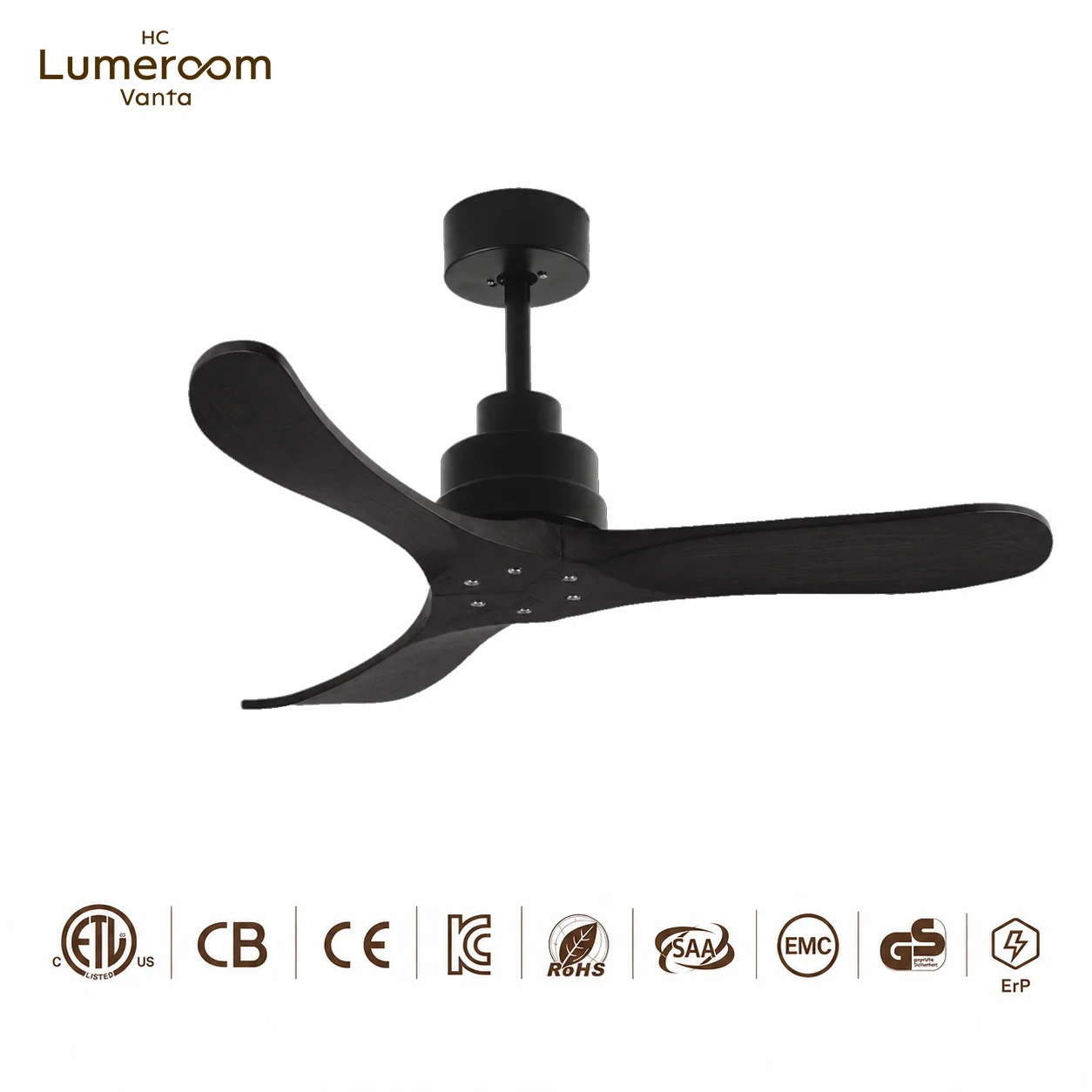 Ceiling Fan, USA, 35W(0.05hp), Solid Wood + Metal - detail 10