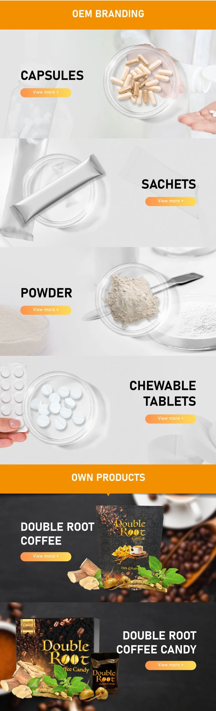 Bulk Selling Arabica Instant Coffee Odm Neutral Taste Convenient Daily Beverage Caffeinated