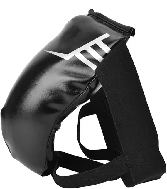 Custom Made Boxing Groin Guard / Kids Adult Jockstrap PU Leather Crotch Protector GROIN GUARD with Breathing