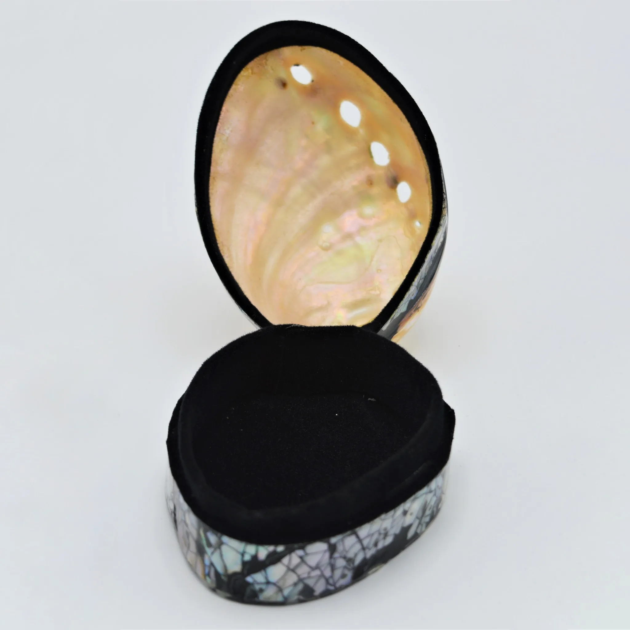 Elegant Mother Of Pearl Abalone Box Unique Jewelry Gift Boxes ...