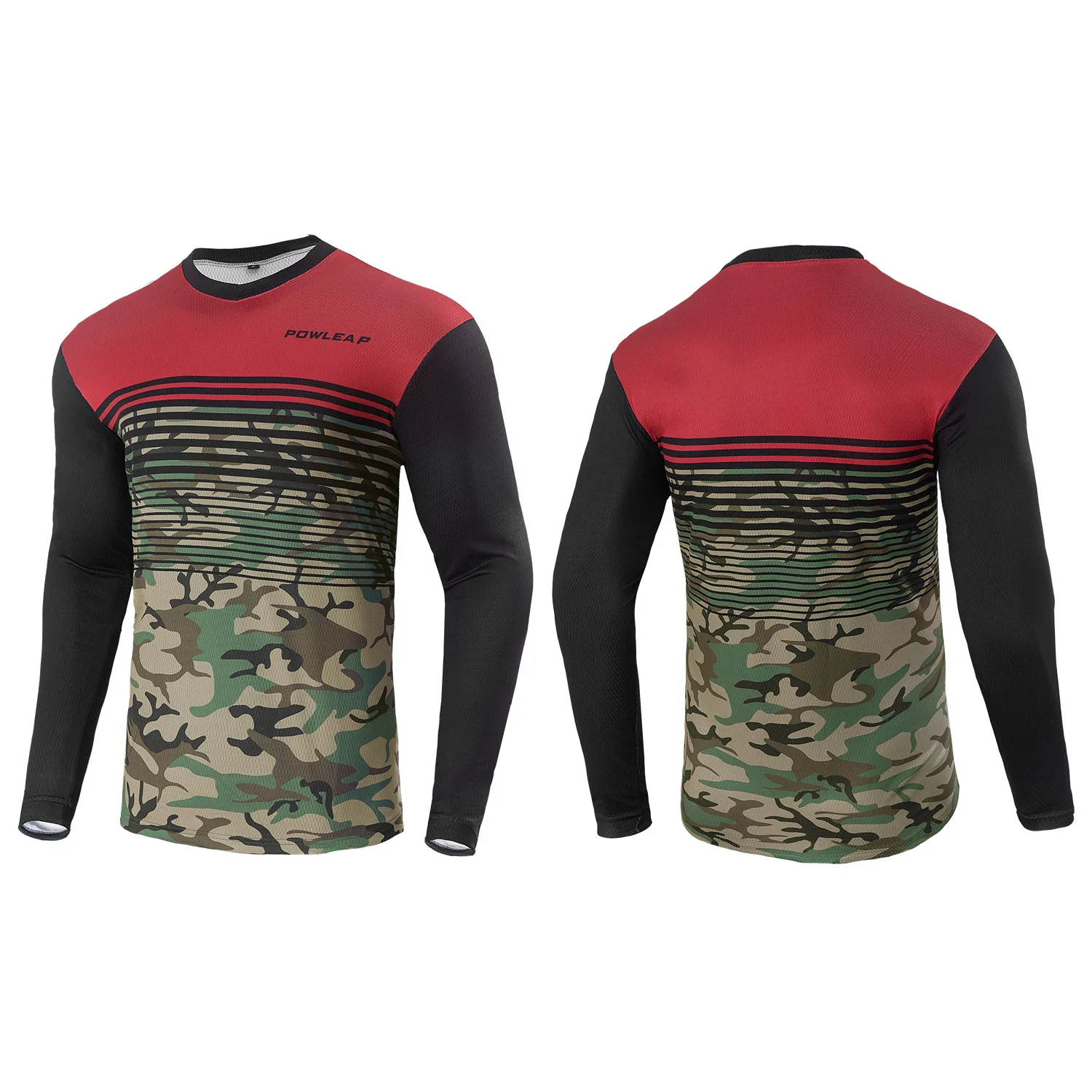 2025 enduro t-shirt à manches longues maillot MX dh chemise de cyclisme