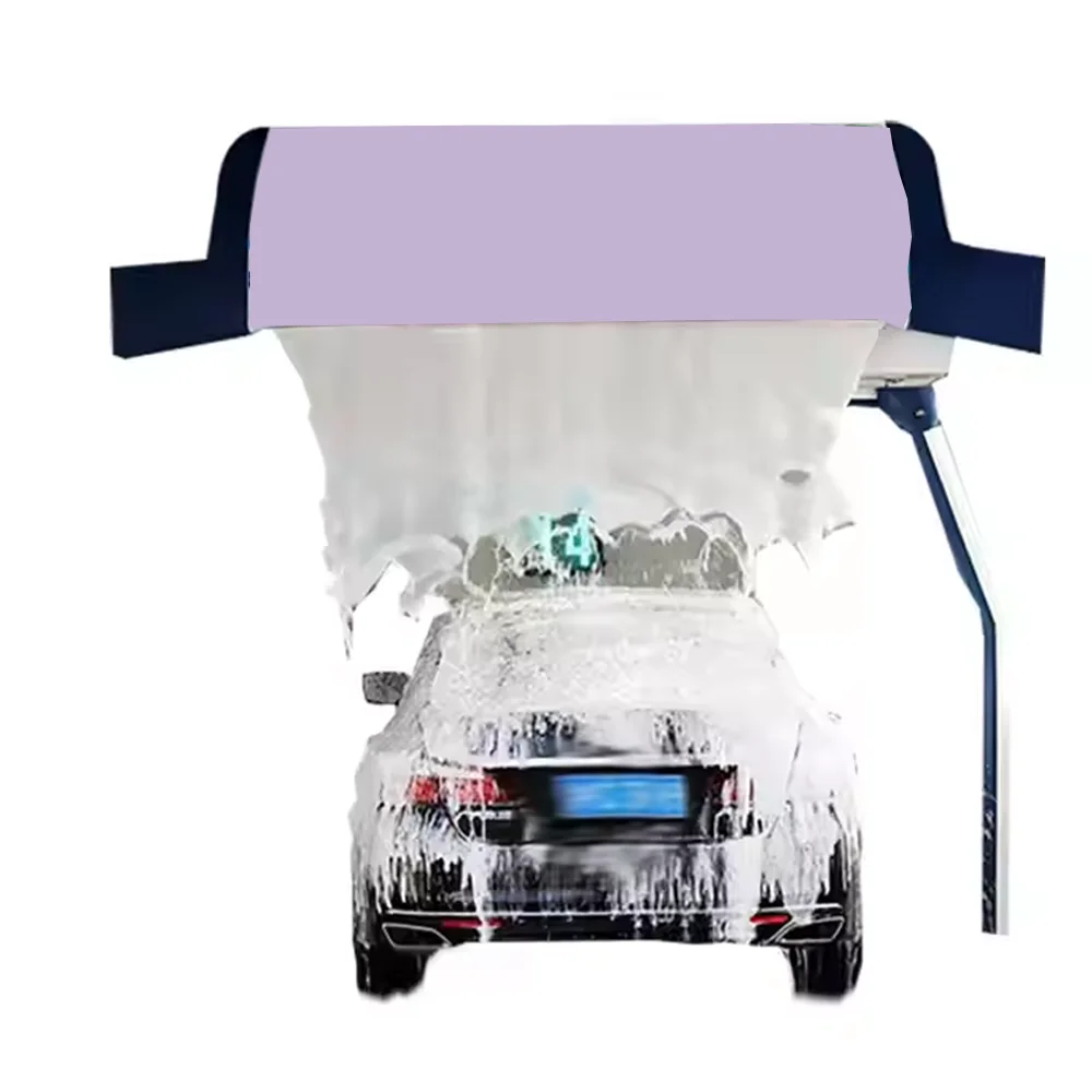Automatic Touchless Car Wash Machine A-A-T360RD Dual Arm 12kw Fans 18.5kw Water Pump Electric Power Source