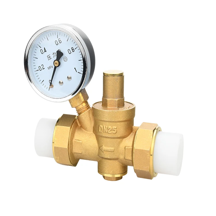 Manufacturer DN15 ISO 228 Standard Brass Hydraulic Control Valve Water Pressure Relief Valve