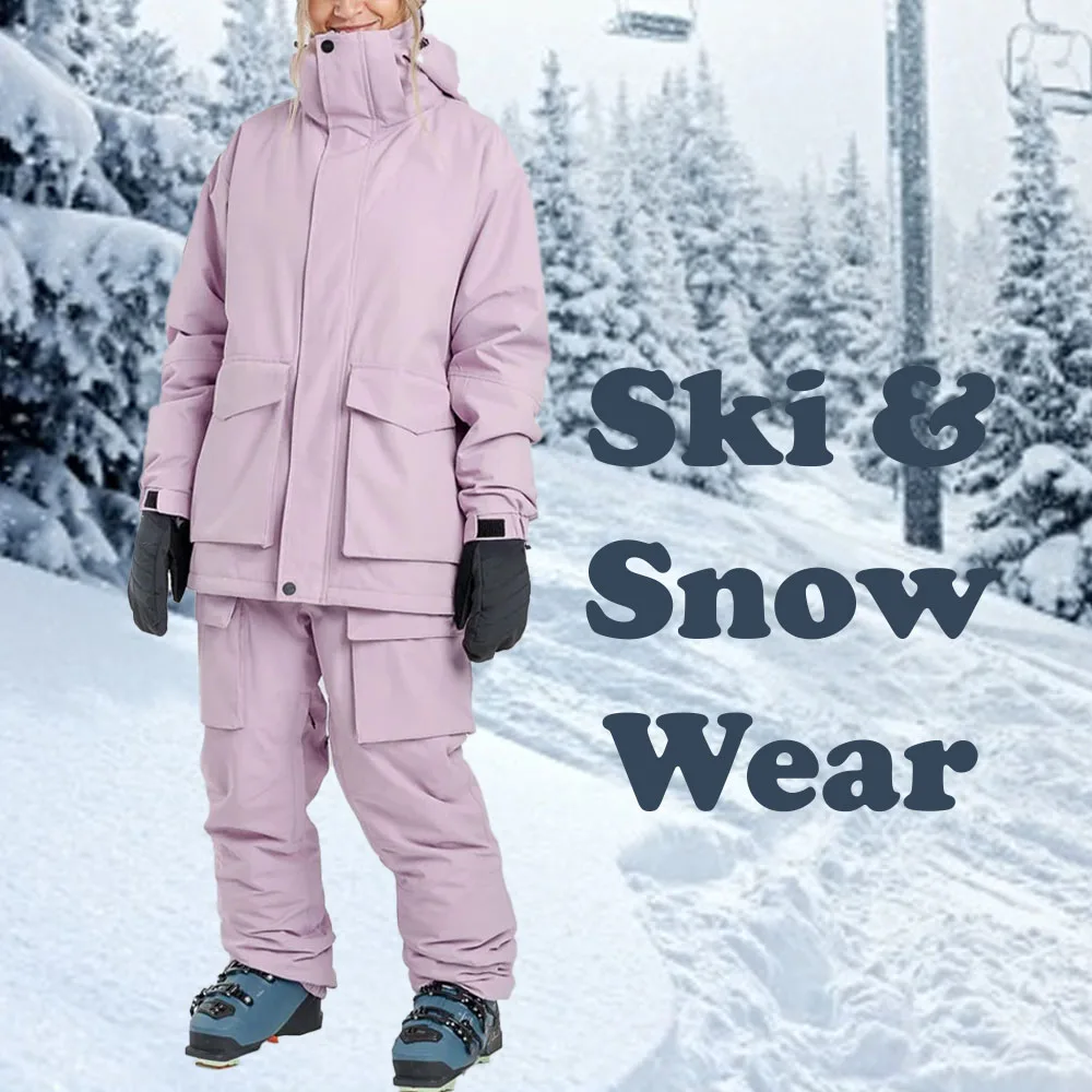 Custom Ski Snowboard Long Tall Hoodie Unisex High Neck Hoody Breathable