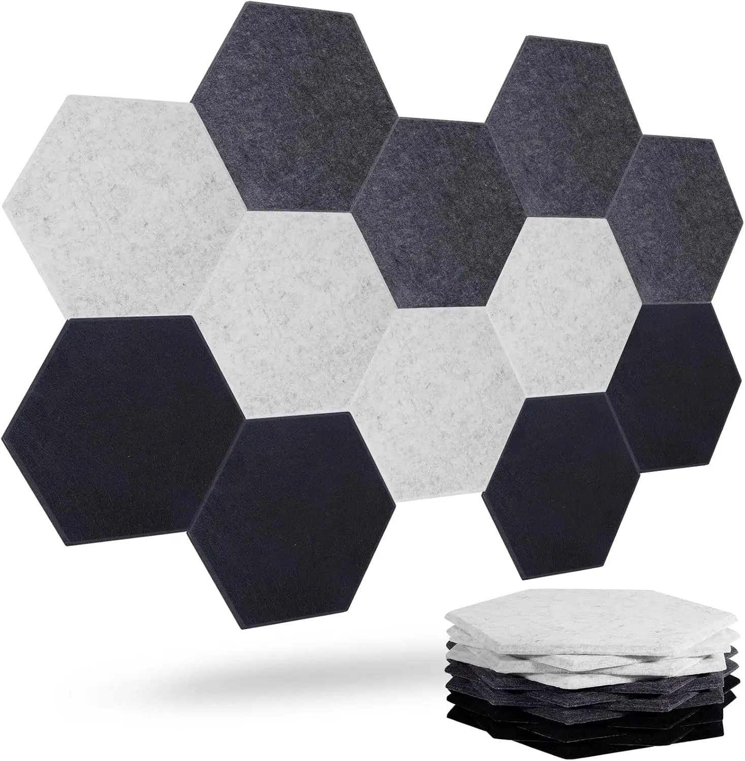High Density Pet Felt Acoustic Panel Modern Design Polyester Wall Panels for Recording Wholesale PET Acoustic Wall Panels details
