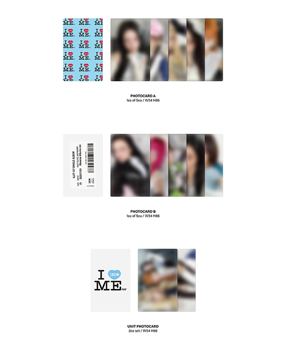 ILLIT - [ NOT CUTE ANYMORE ] 1ST SINGLE ALBUM (WEVERSE Ver