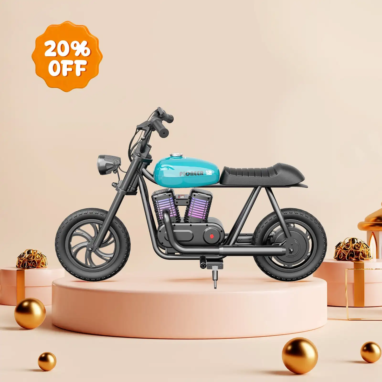 HYPER GOGO Pioneer 12 Plus Vintage Motorcycles Collection