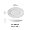 12" Oval Plate