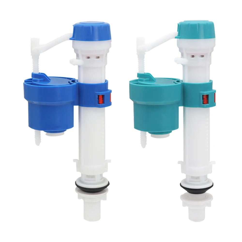 High Quality Adjustable Bottom Entry Plastic Inlet Fill Valve for Toilet Tank Anti-Siphon Design for Bathroom Use