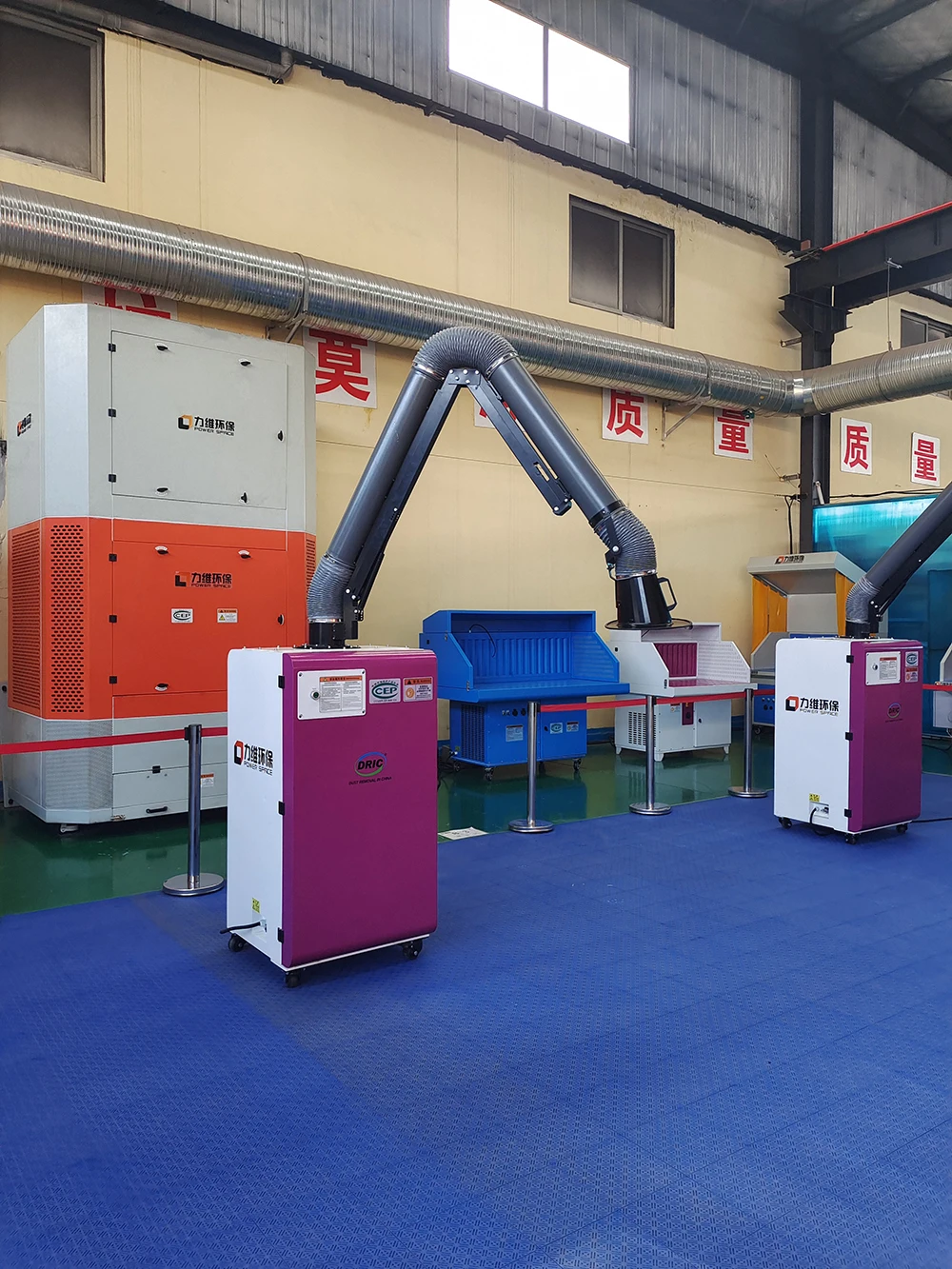 2024 New Model Welding Dust Collector System Welding Smoke Sucker Welding Dust Removal Machine with Suction Arm