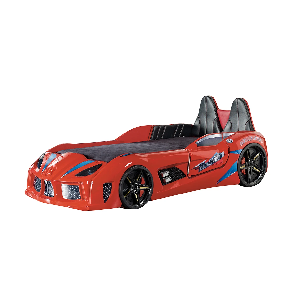 Набор для спальни для подростков, детская и детская комната, дизайн автомобиля, шкаф для кровати, полный комплект для детской кровати