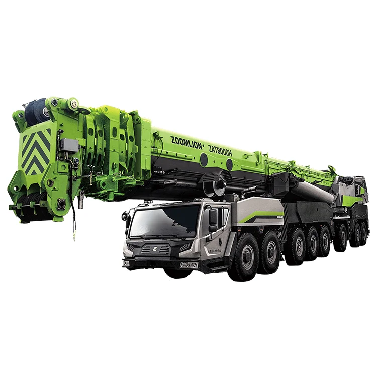 ZOOMLION 800 Ton ZAT8000H All Terrain Crane - High Efficiency