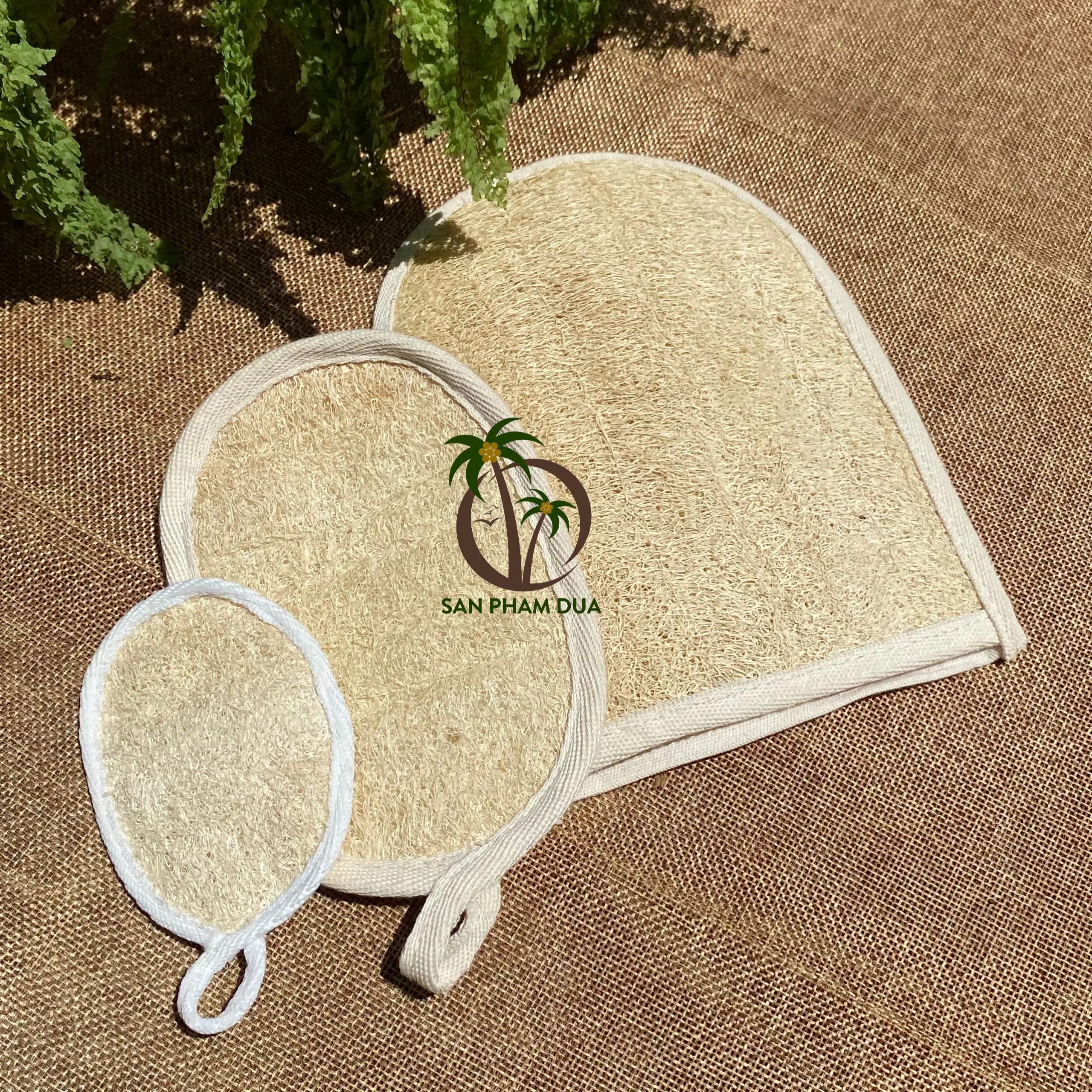 Loofah Pad Sponge Made 100 Natural Material Loofah Sponge Body Wash