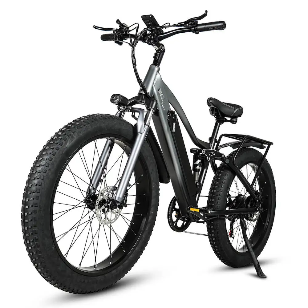 Full Suspension Off Road Electric Mountain Bike  CMACEWHEEL TP26 Fat E-MTB