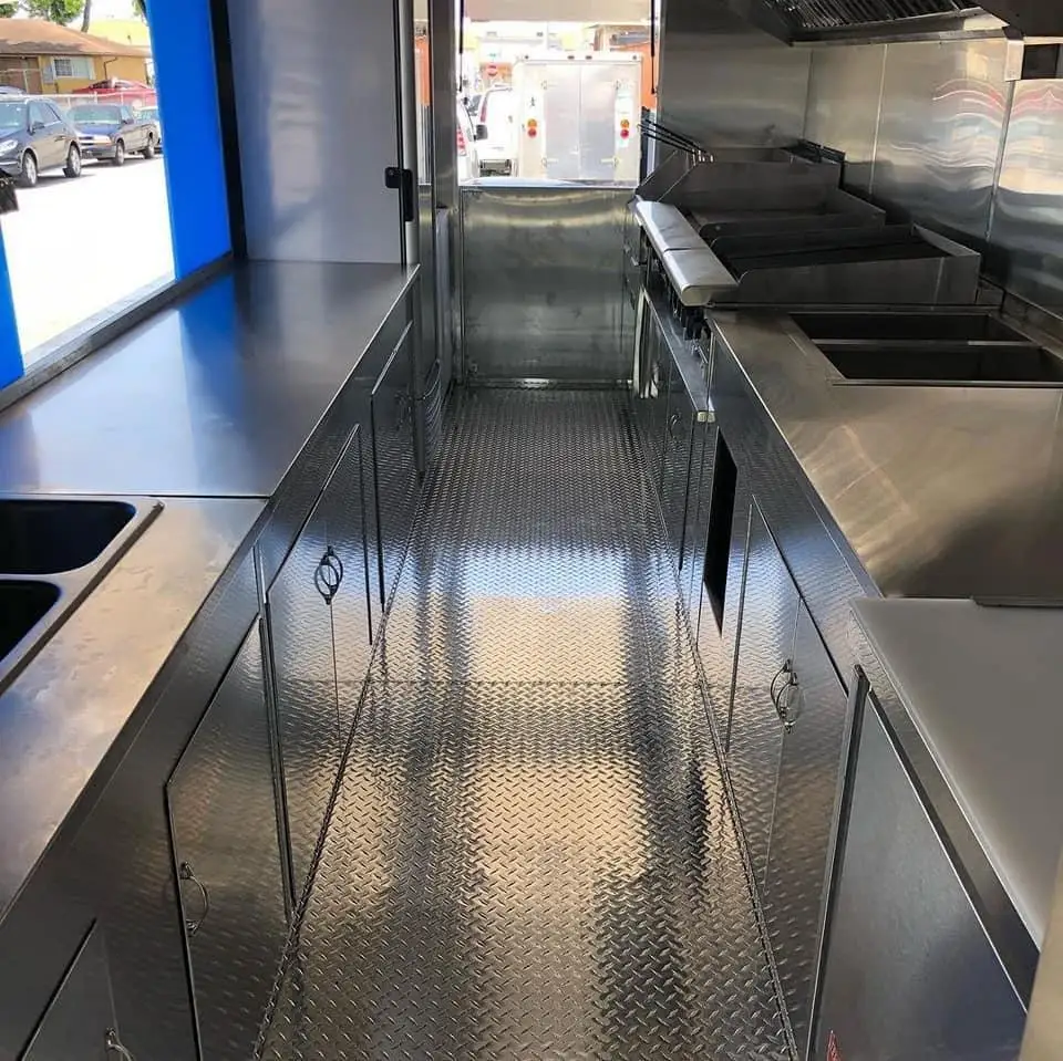 Food Truck With Full Kitchen Mobile Bbq Food Truck Concession Mobile
