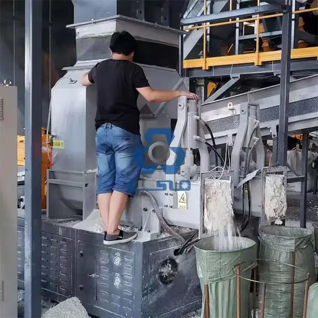 Polyurethane Foam Board Compactor Refrigerator Recycling Compacting Machine