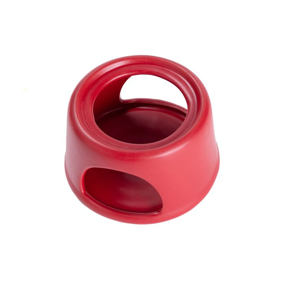 Manufacture Custom Non Stick  Ceramic Butter Warmer Set with Forks Mini Ceramic Cheese Chocolate Candle Fondue Pot Plate