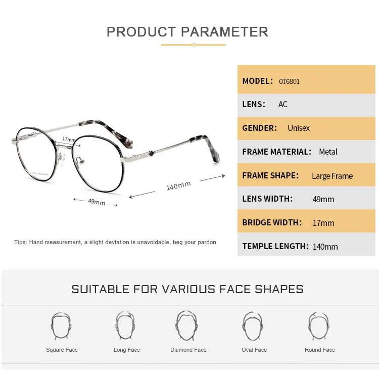 Eyewear Frame Optical Designer Eyeglass Frames For Women Fashion