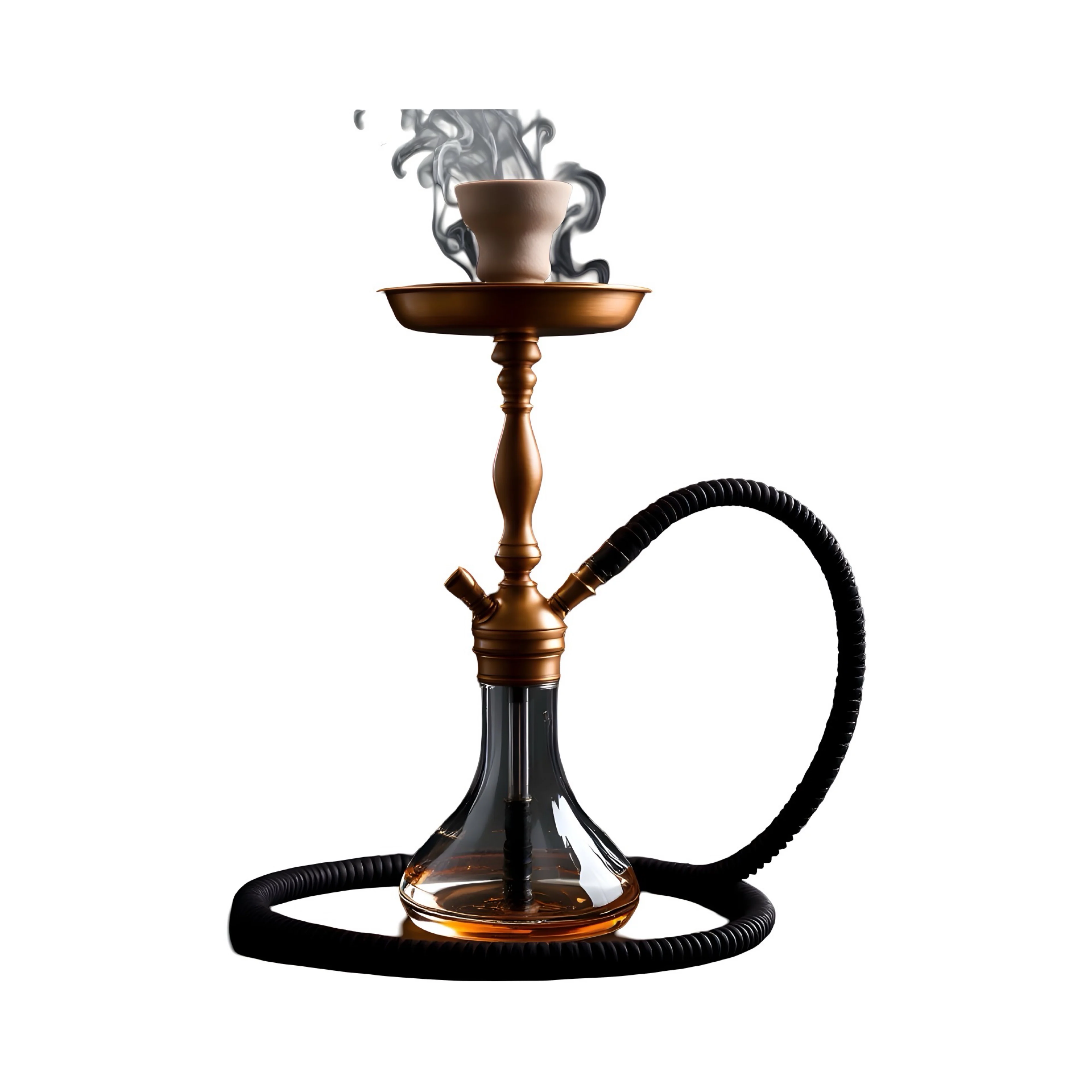 Personalized Design Metal Glass Hookah for Sale Wholesale Hookah With Unique Design Decoration Available at Reasonable Rate
