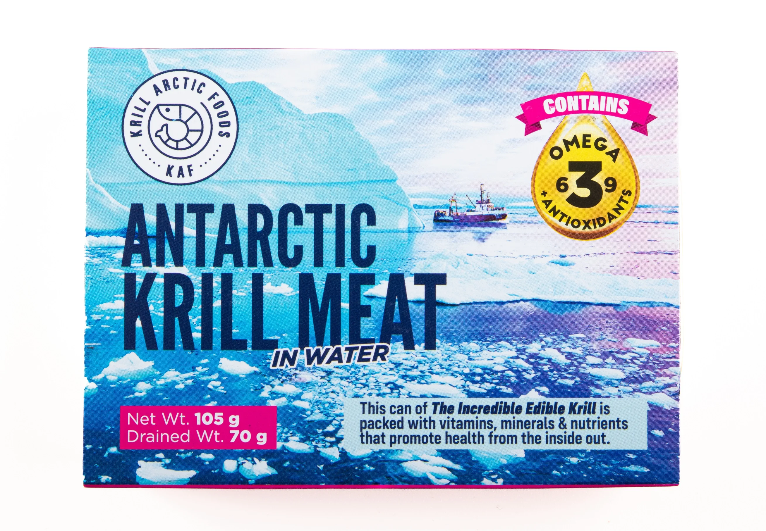 Canned Nutrient Dense Antarctic Krill Meat High Protein For Sale At