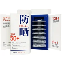 Plant extract SPF50+ portable Secondary toss Refreshing moisturizing Uv protection sunscreen