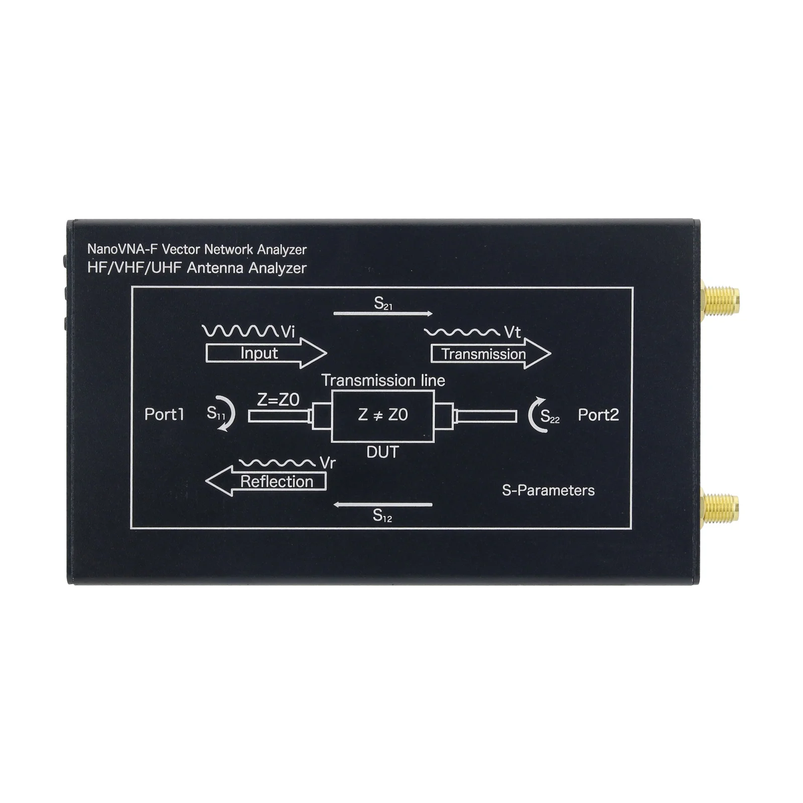 NanoVNA-F V3 1MHz-6GHz ポータブルVNAベクトルネットワークアナライザ