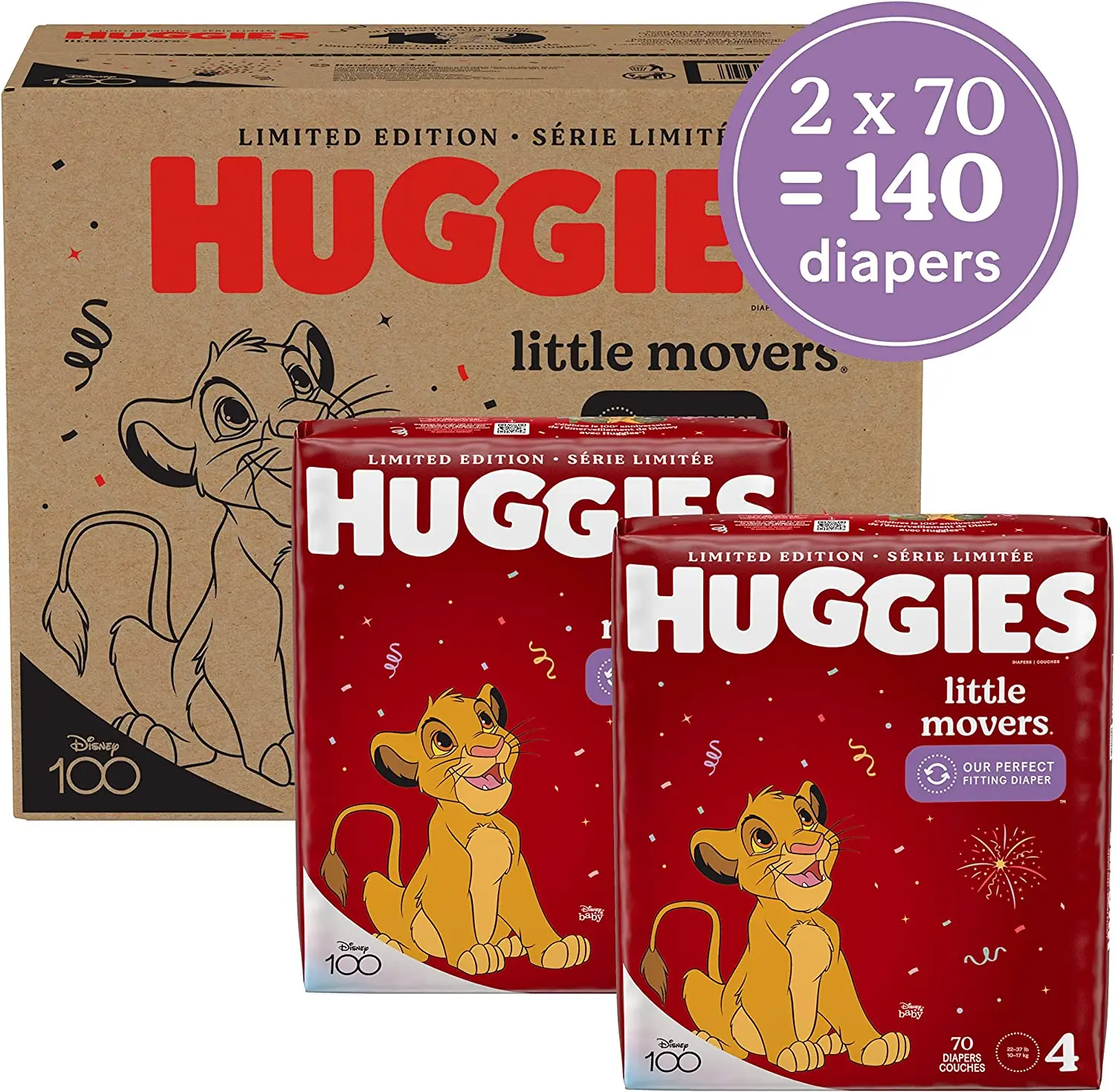 Wholesale Hugges Baby Diapers For Sale 140 Ct Buy Hugges Size 4