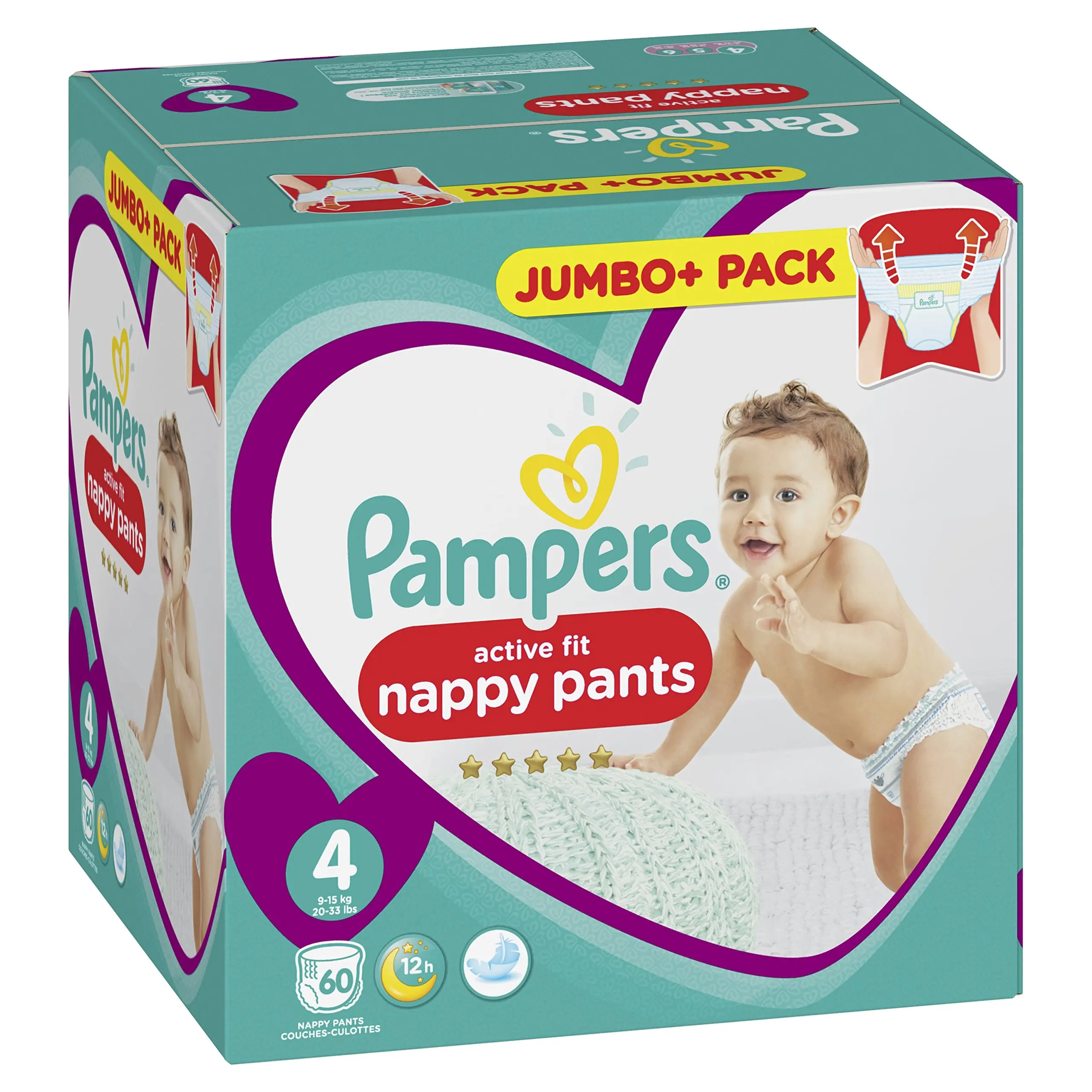 Pampers Active Baby Pants Size 6 Mb - 96 | Dis-Chem